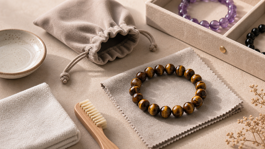 Natural Stone Bracelet Care Guide cover image