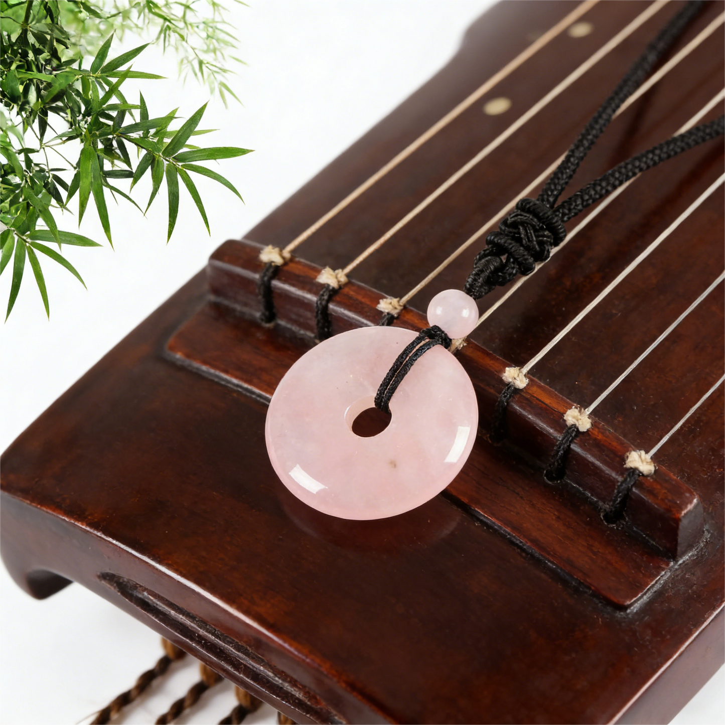 Rose Quartz Circle Pendant Necklace for everyday style and meaningful gifting