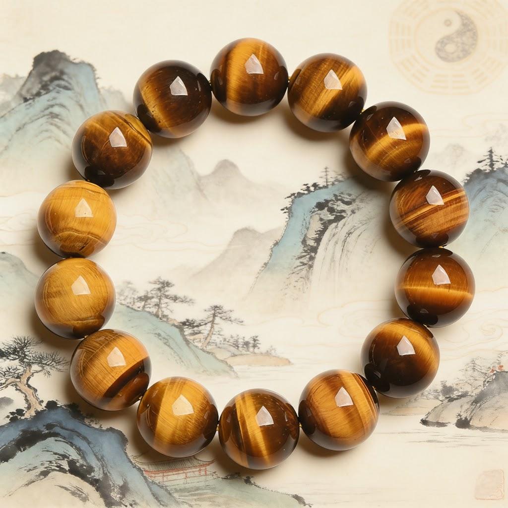 Golden Tiger Eye Focus & Prosperity Talisman