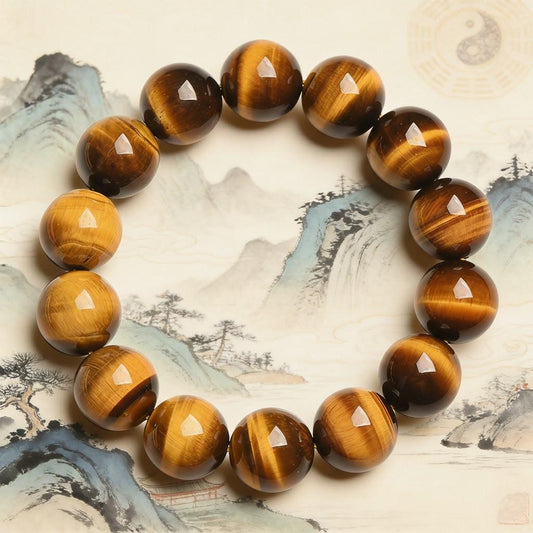 Golden Tiger Eye Focus & Prosperity Talisman