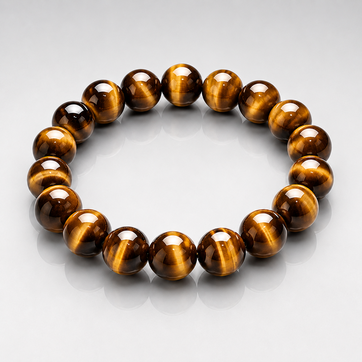 Golden Tiger Eye Bracelet main product photo - tiger eye bracelet