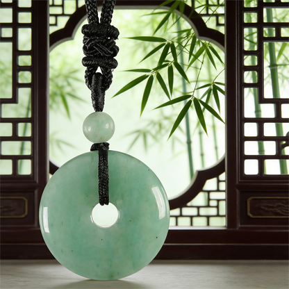 Green Aventurine Pendant Necklace styled for daily wear