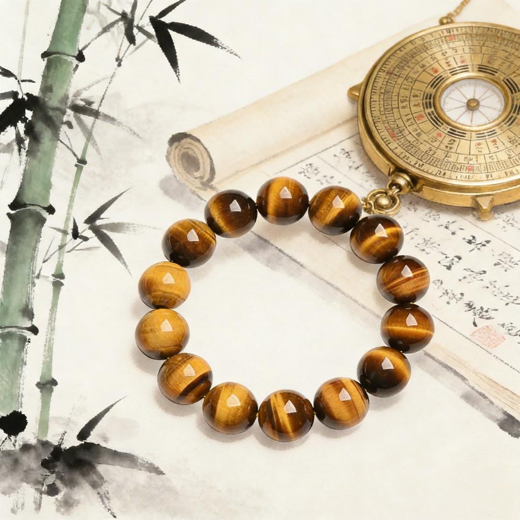 Golden Tiger Eye Focus & Prosperity Talisman