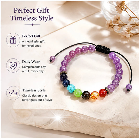 Amethyst Color Accent Bracelet — primary product view