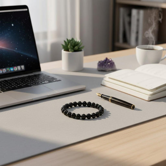 8A Grade Black Obsidian Energy Grounding Talisman