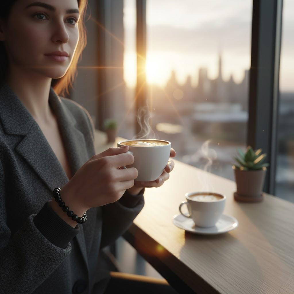 8A Grade Black Obsidian Energy Grounding Talisman