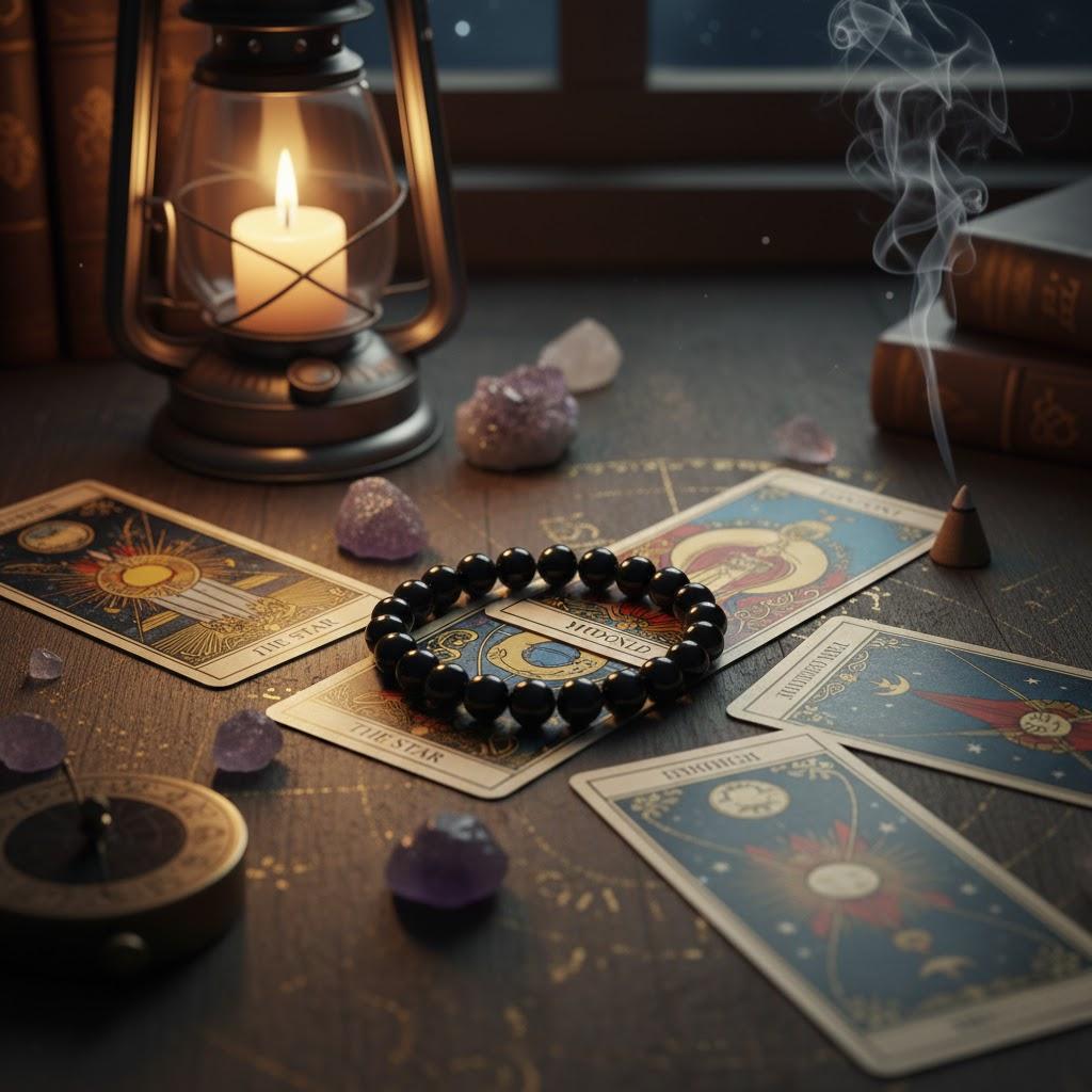 8A Grade Black Obsidian Energy Grounding Talisman